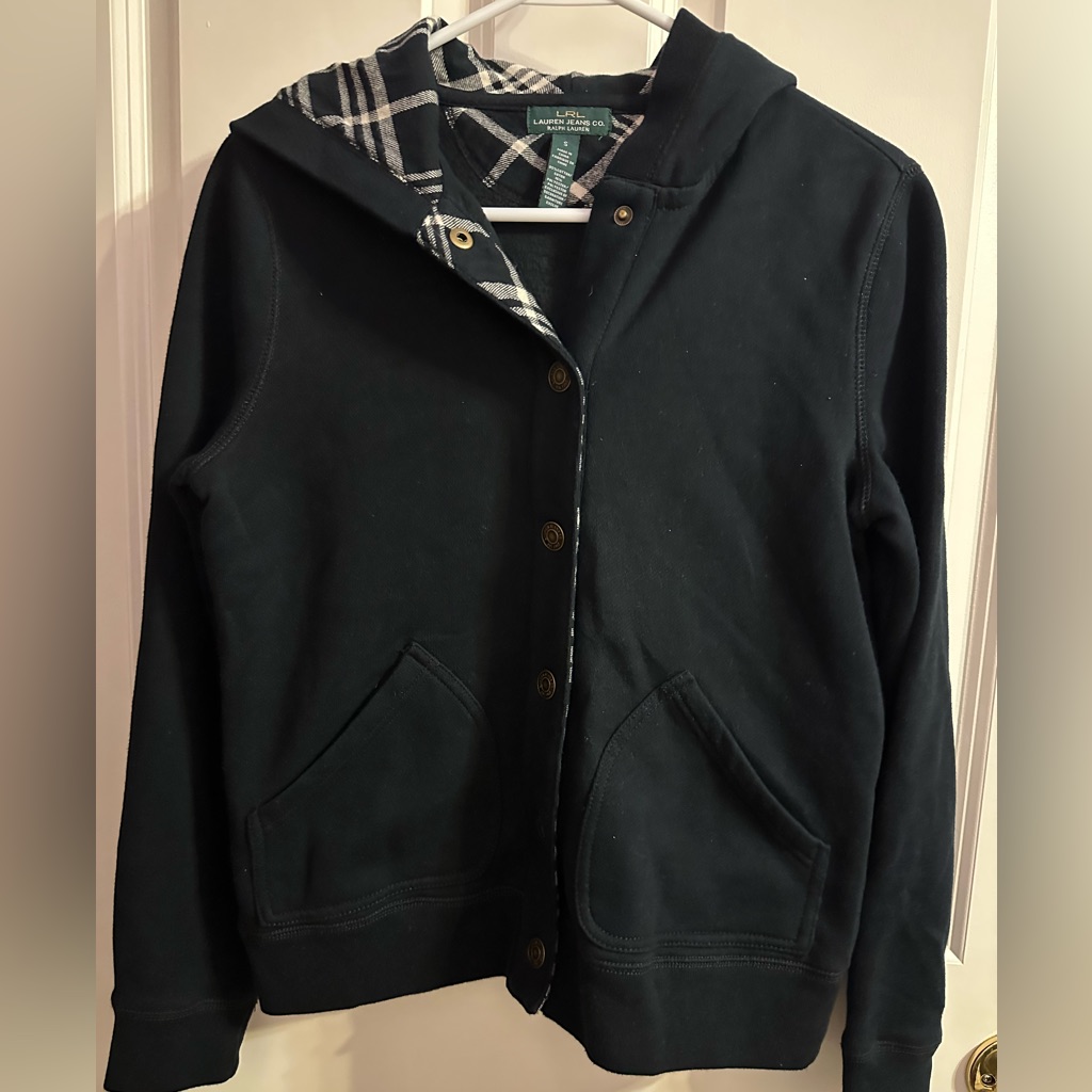 Brand New Woman’s Ralph Lauren Cotton Button Down Jacket S